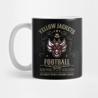 Yellow Jackets Football Mug